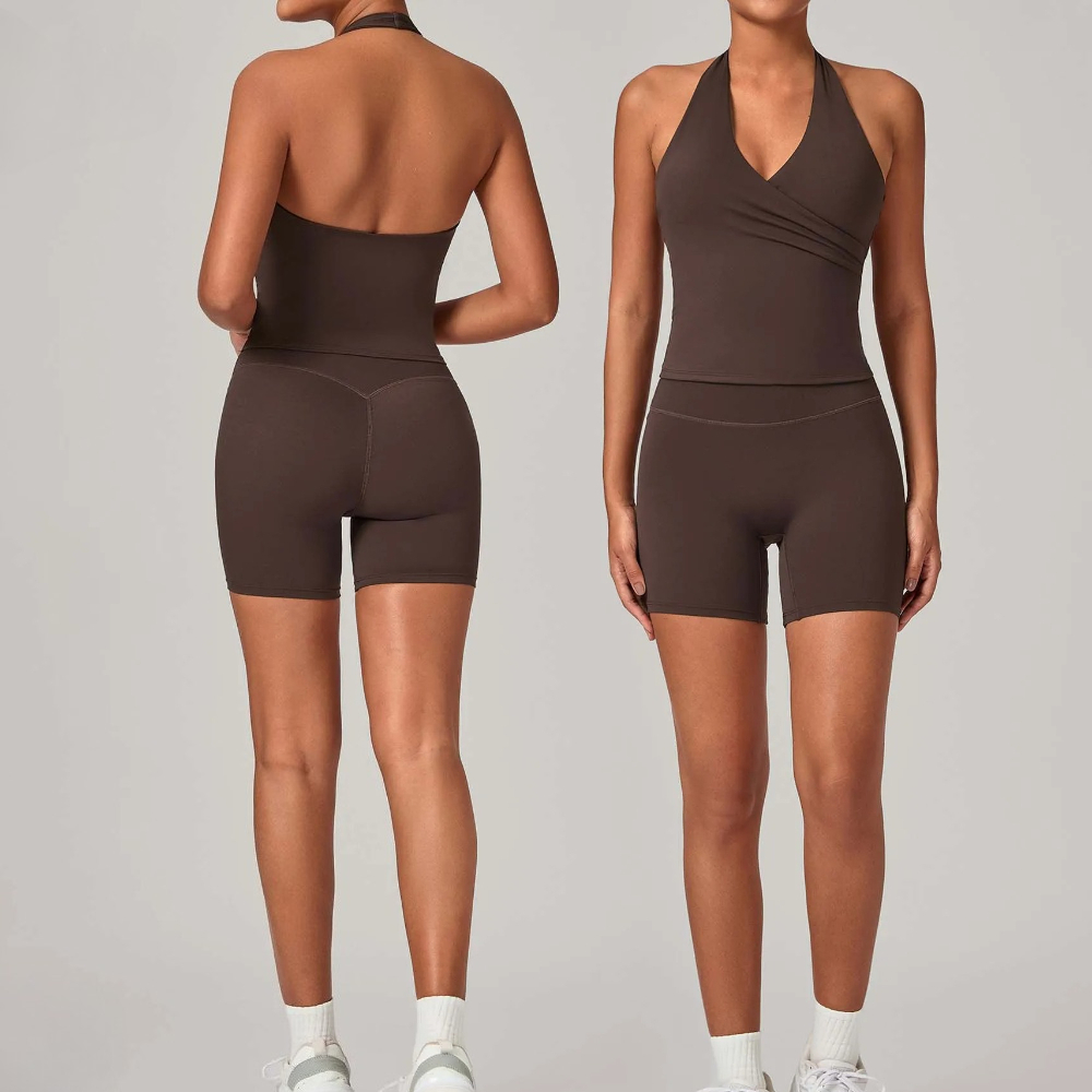 Pilates Yoga Gear - 2-piece Women Gym Jogging Sports Set
