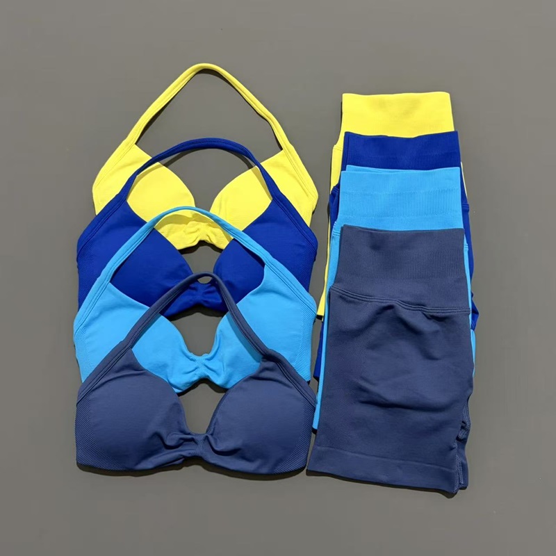 Pilates Yoga Gear - 2 Pieces HISTELLO Sports Set Seamless
