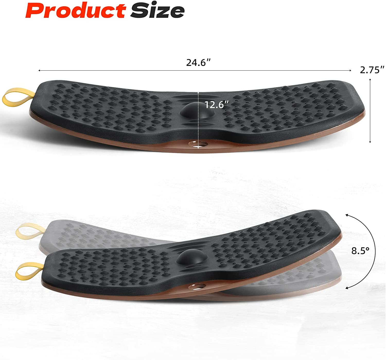 Balance Board Wobble - Standing Desk Mat With Anti Fatigue