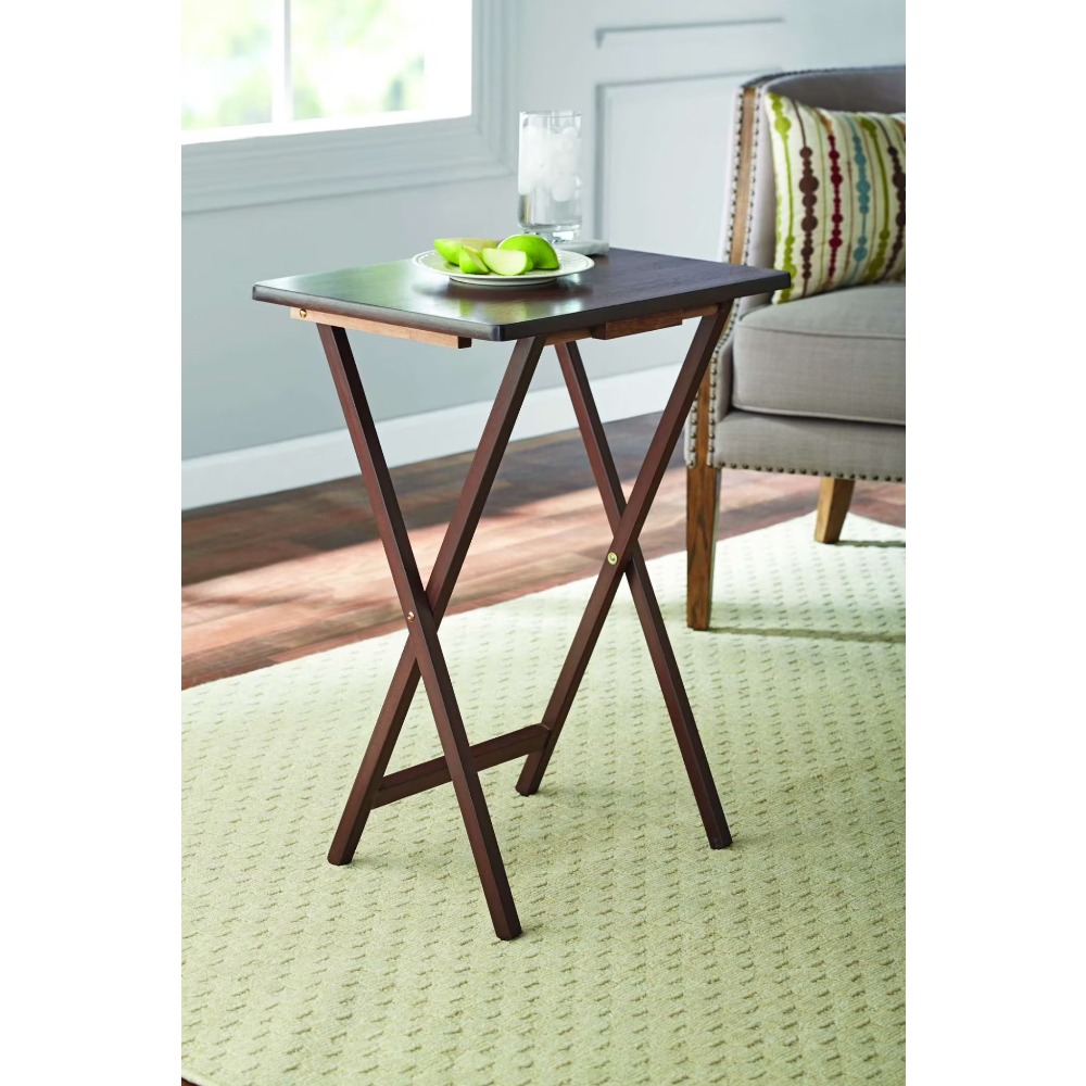 Rubberwood Folding TV Tray Tab - огляд і ціна Inversion Table Fold