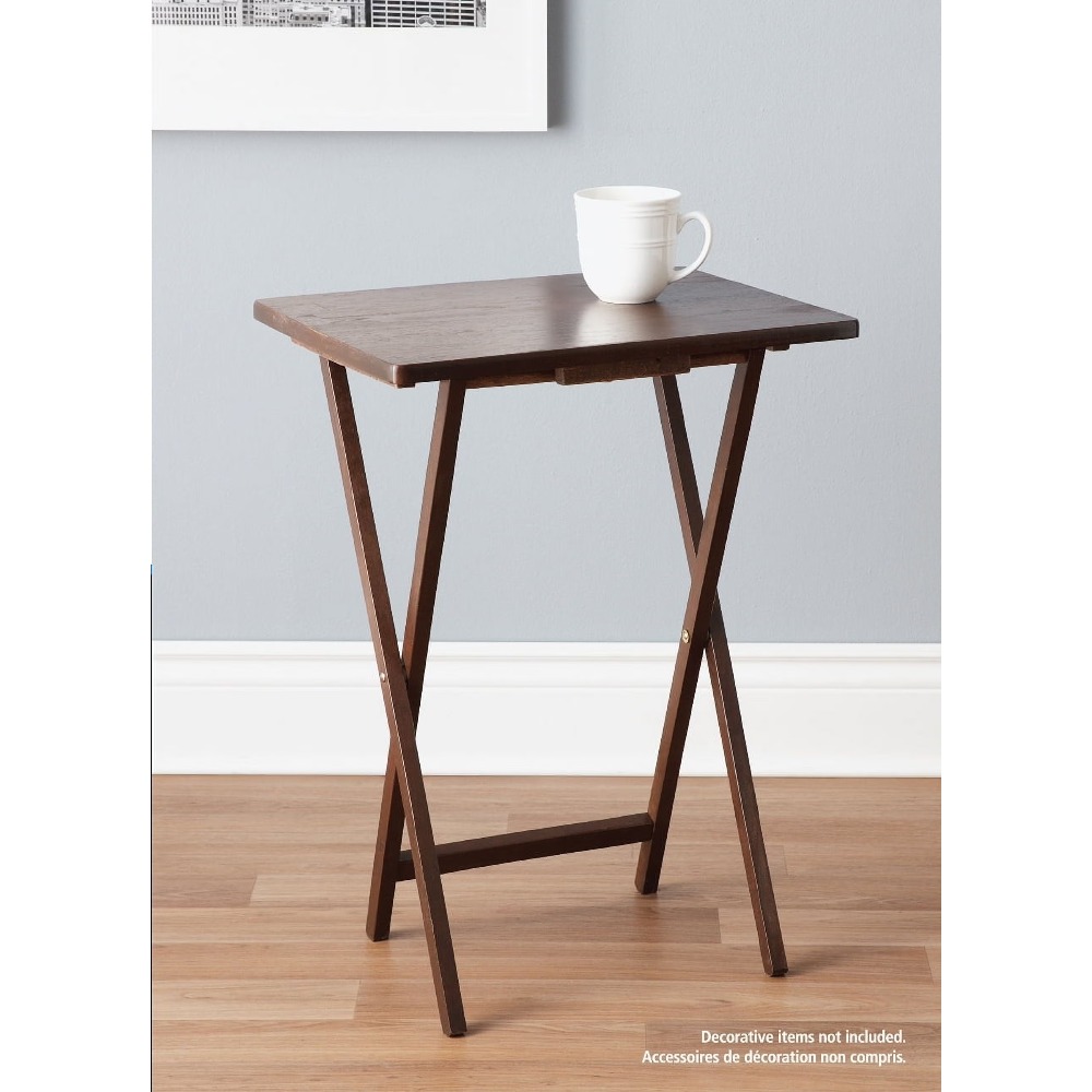 Rubberwood Folding TV Tray Tab - огляд і ціна Inversion Table Fold