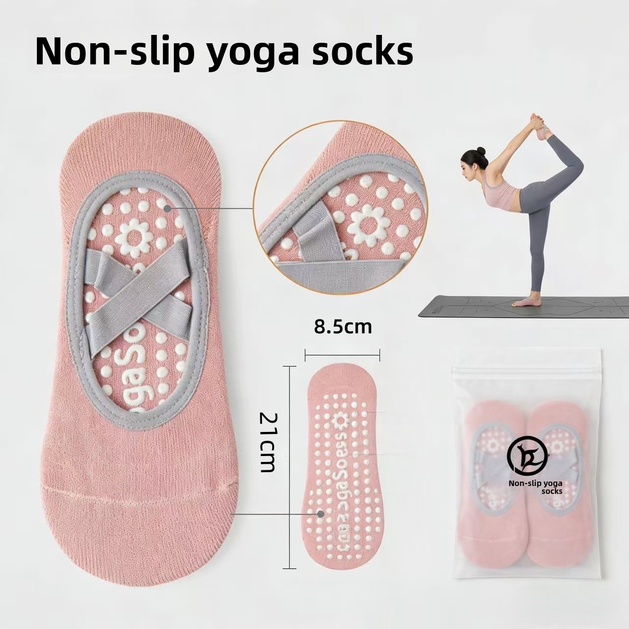Women Yoga Sock Silicone Anti- - огляд і ціна Pilates Yoga Ballet