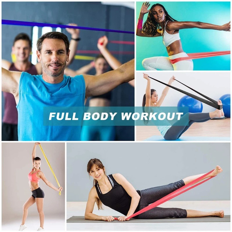 Natural Latex Resistance Bands - огляд і ціна Pilates Yoga Reformer