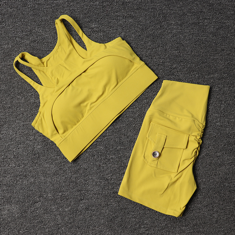 Fitness Shorts Yoga Sets Women - огляд і ціна Pilates Yoga Gear