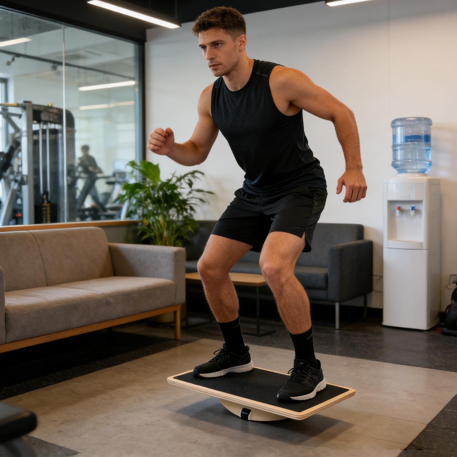 Wood Wobble Board Wood Non-Sli - огляд і ціна Balance Board Wobble