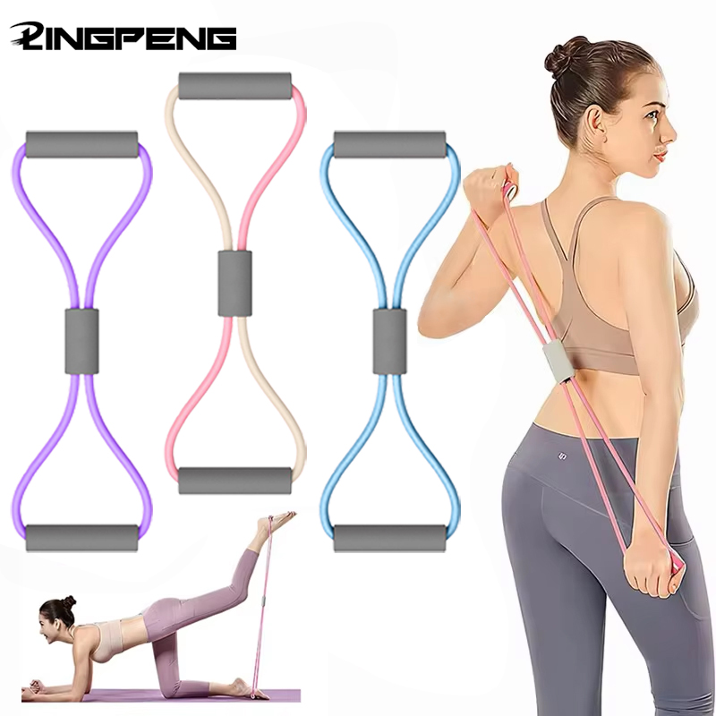 1Pcs Home Gym Elastic Band Por - огляд і ціна Pilates Yoga Reformer