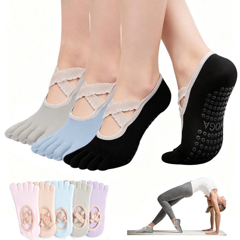Ladies Non-Slip Pilates Socks  - огляд і ціна Pilates Yoga Ballet