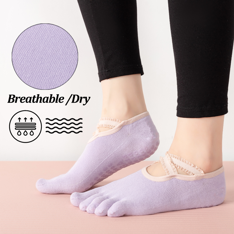 Ladies Non-Slip Pilates Socks  - огляд і ціна Pilates Yoga Ballet