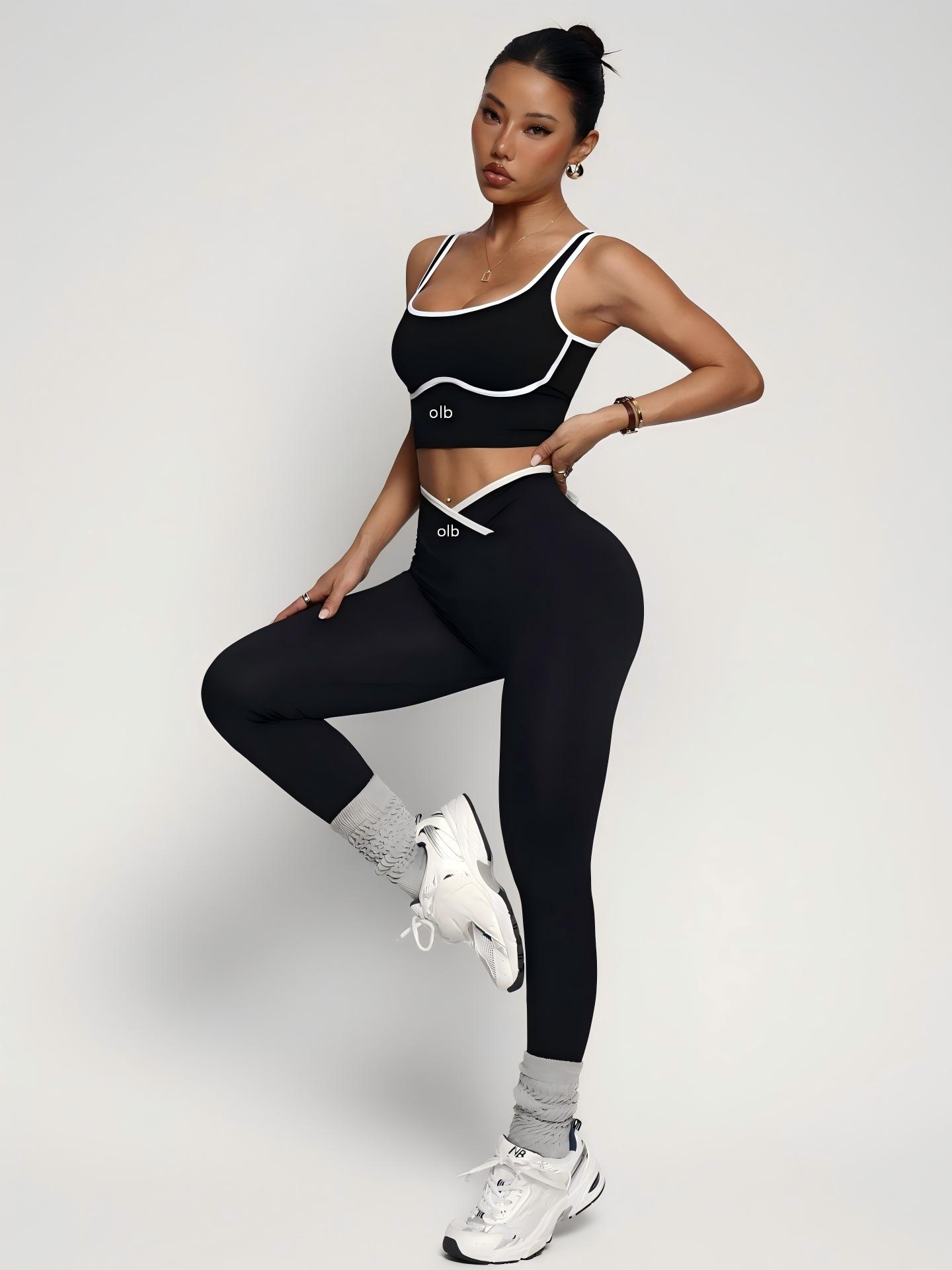 2-piece new sports bra vest pa - огляд і ціна Pilates Yoga Gear