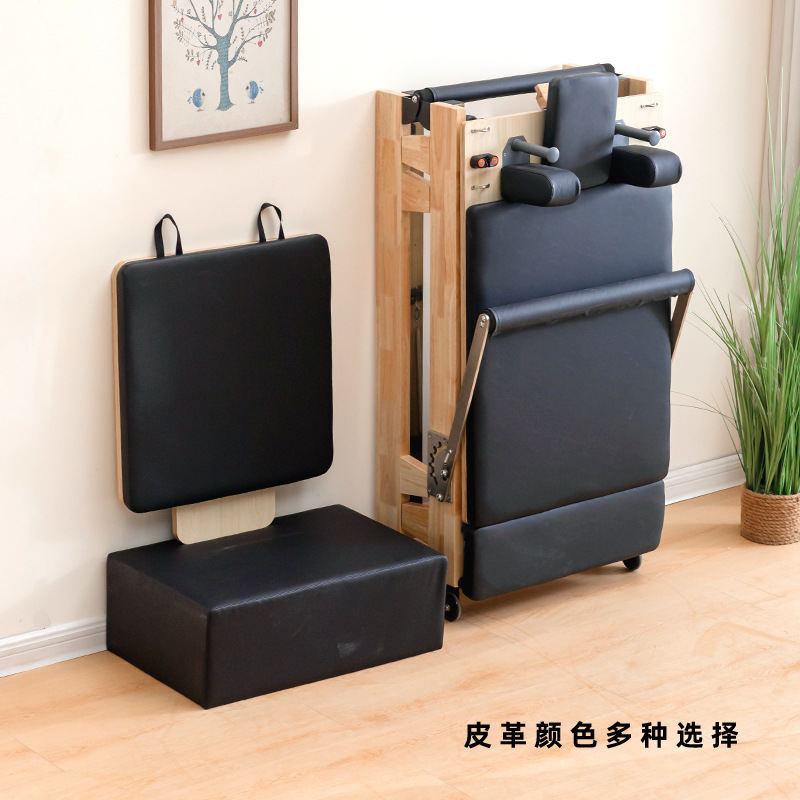 Pilates Core Bed Foldable Oak  - огляд і ціна Pilates And Yoga Is Same