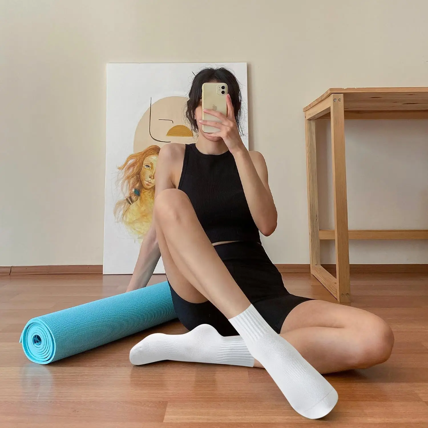 4 pairs of women's yoga socks, - огляд і ціна Pilates & Yoga En Talavera Raquel Díaz