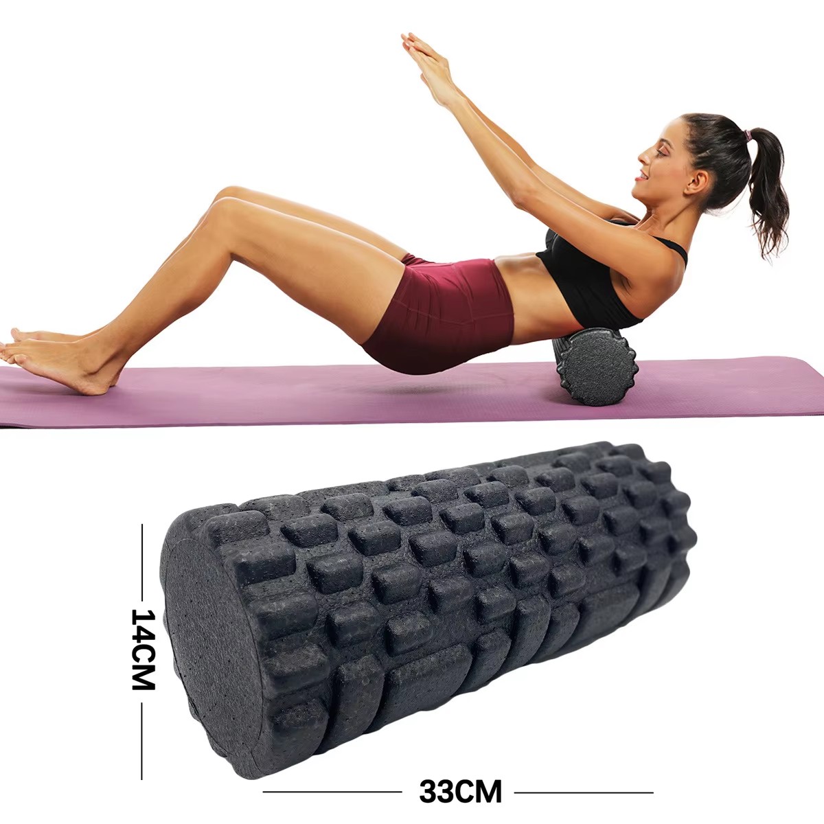 30/33cm Fitness Foam Roller Yo - огляд і ціна Pilates Yoga Ball