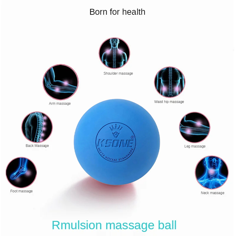 Rubber Fascia Massage Ball Yog - огляд і ціна Pilates Yoga Ball