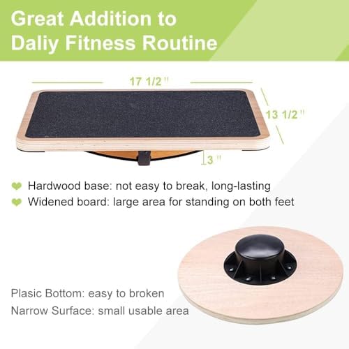 Professional Wooden Balance Bo - огляд і ціна Balance Board Wobble