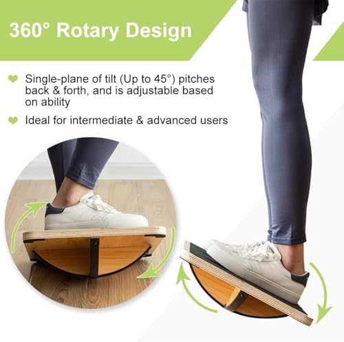 Professional Wooden Balance Bo - огляд і ціна Balance Board Wobble