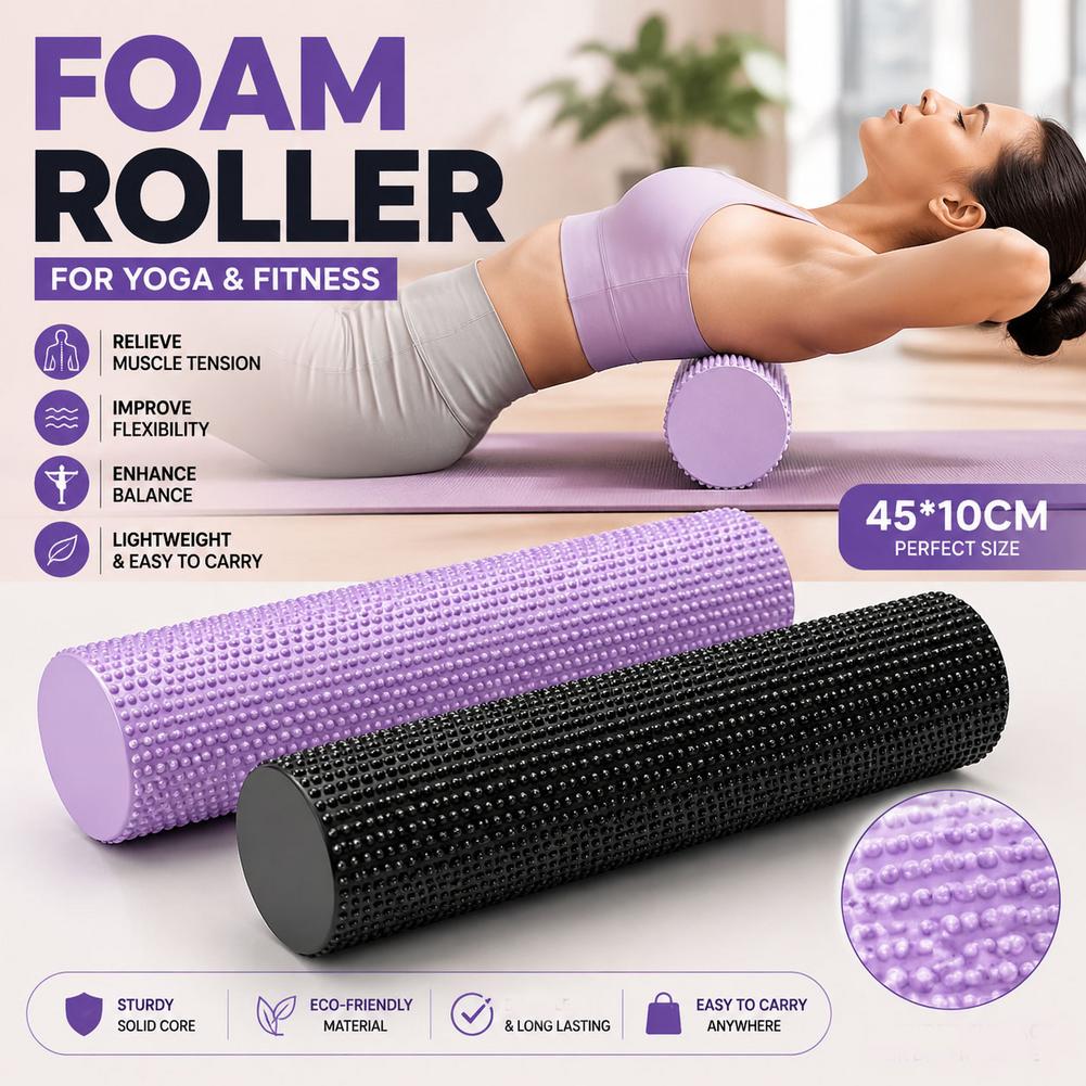 Yoga Foam Roller EVA High Dens - огляд і ціна Pilates Yoga Ball