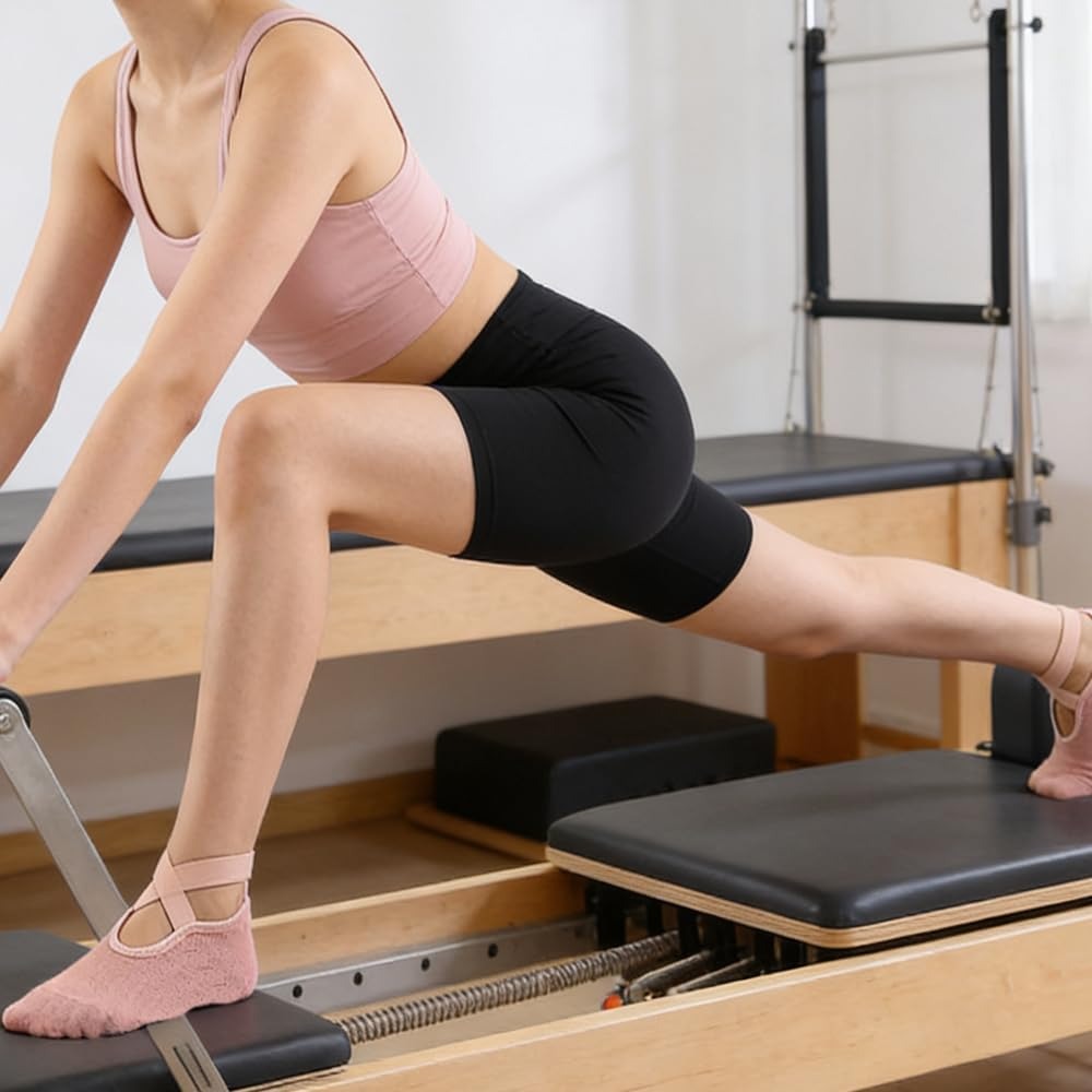 Yoga Socks with Anti-Slip Grip - огляд і ціна Pilates Yoga Ballet
