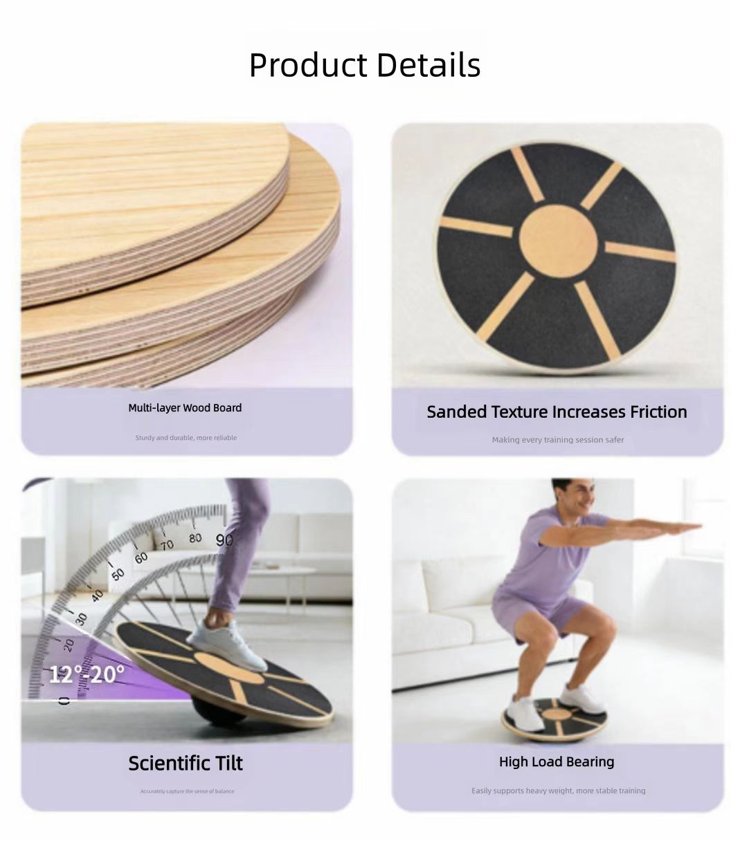 Wooden Wobble Balance Training - огляд і ціна Balance Board Wobble