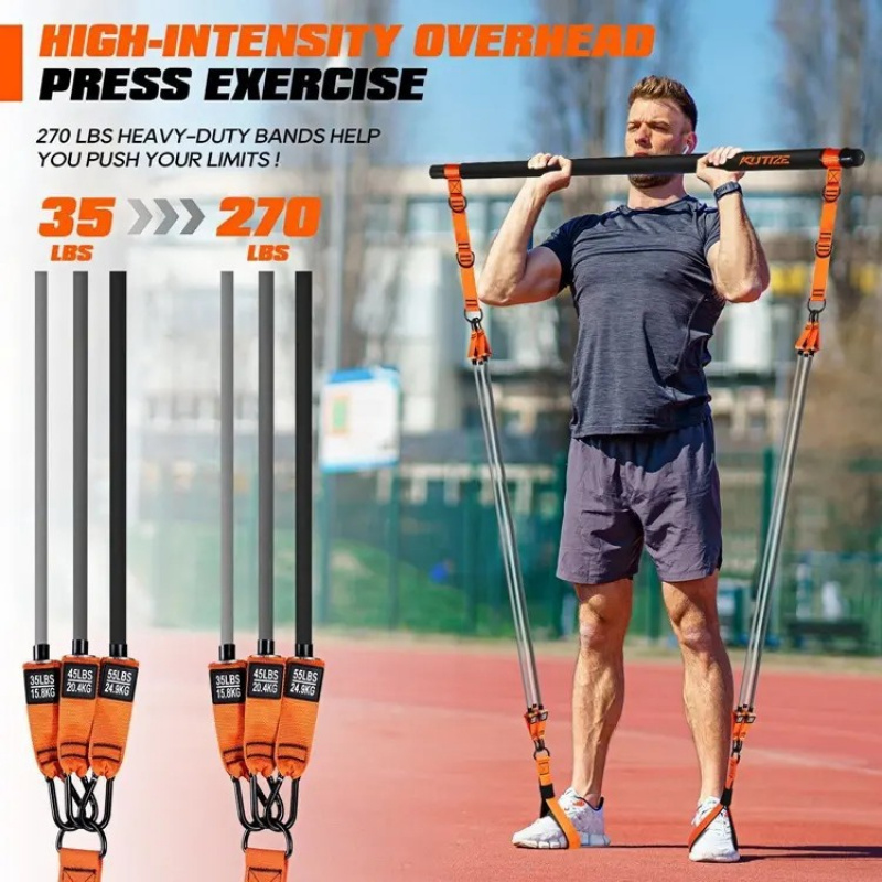 Pilates Bar Kit W/ Resistance  - огляд і ціна Pilates Yoga Barı