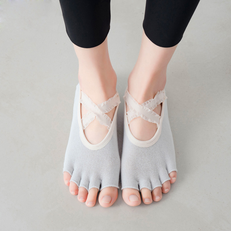 Five Finger Yoga Socks Lace Cr - огляд і ціна Pilates Yoga Ballet