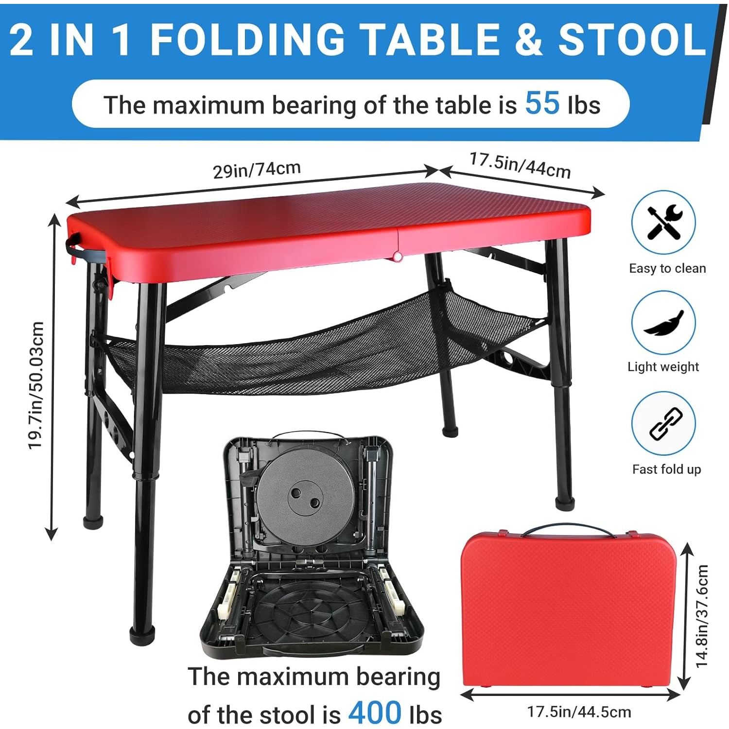 Retractable Folding Table & St - огляд і ціна Inversion Table Fold